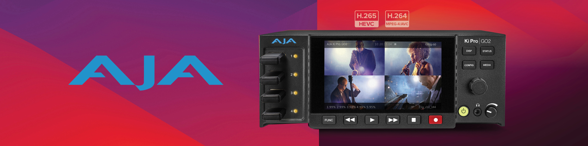 AJA — conversores, tarjetas de captura y grabadores Ki Pro