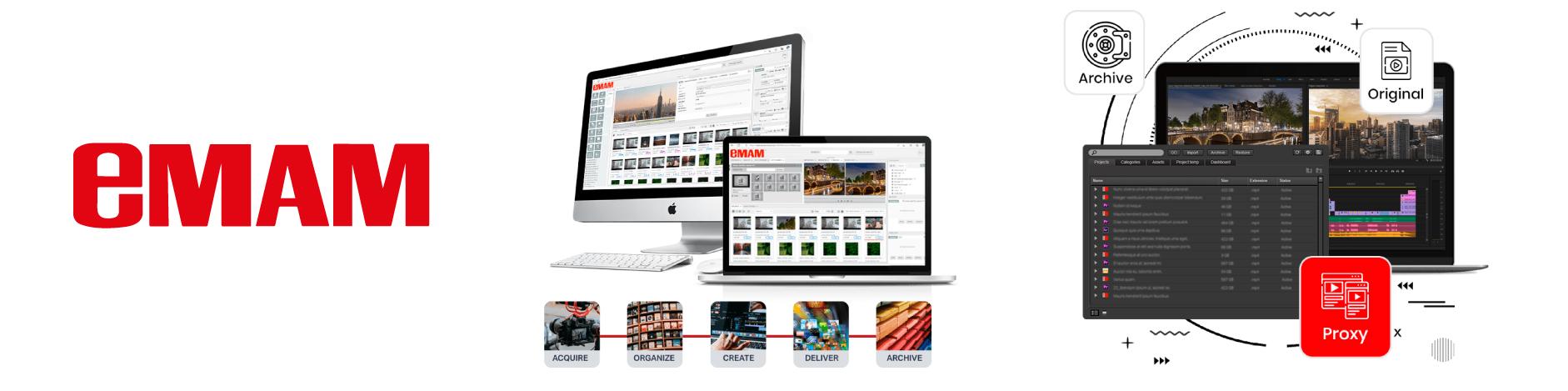 eMAM — plataforma de gestión de activos multimedia para producción audiovisual