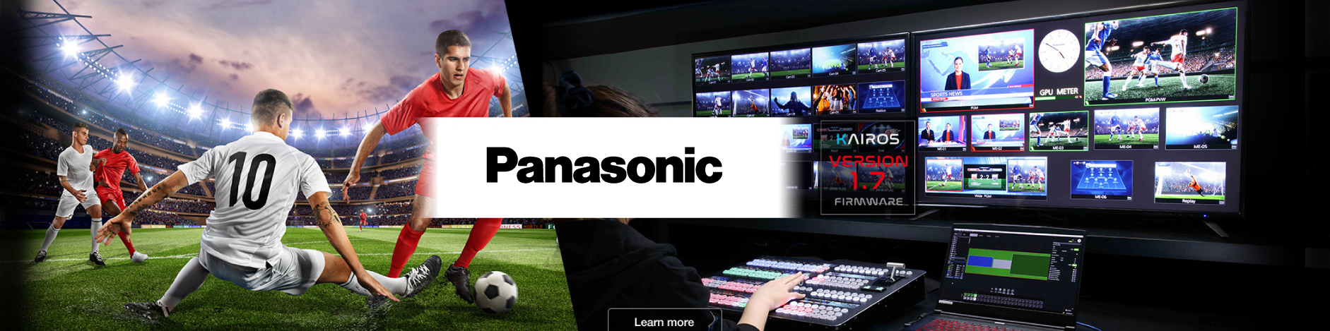 Panasonic — cámaras de cine, estudio y sistemas PTZ