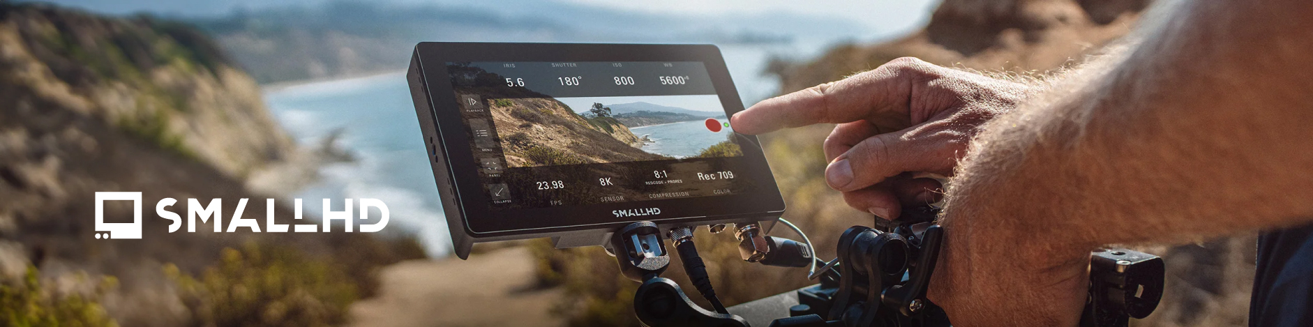 SmallHD — monitores de campo de alto brillo