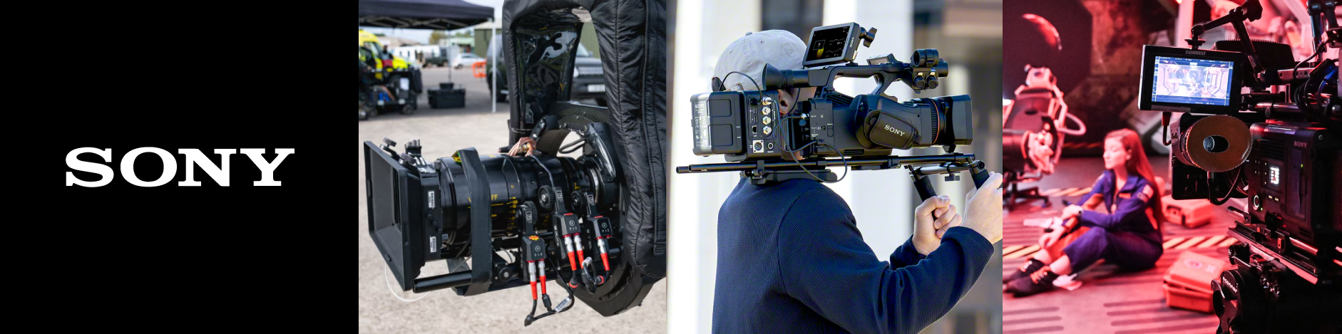 Sony — cámaras de cine, broadcast y estudio