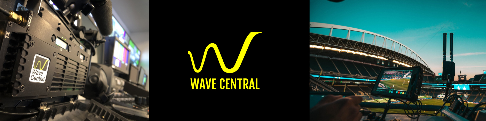 Wave Central — transmisión de video inalámbrica RF para broadcast