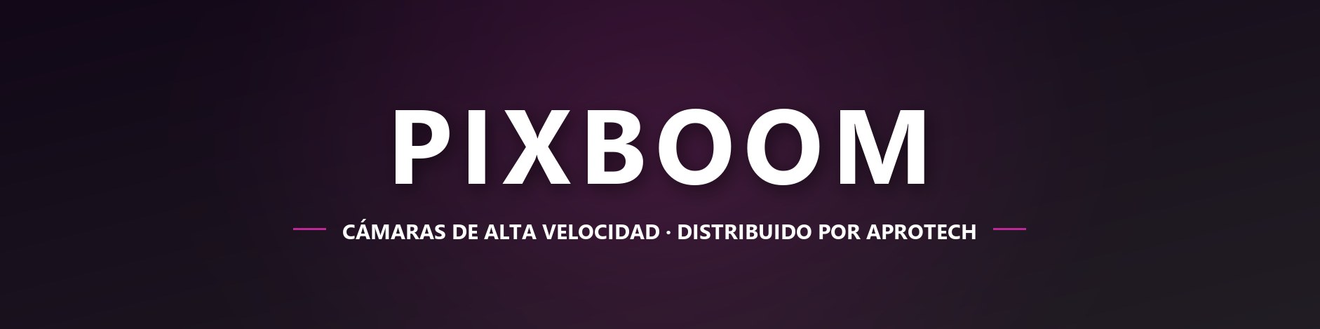 Pixboom, cámaras de cine de alta velocidad - distribuidor en Colombia
