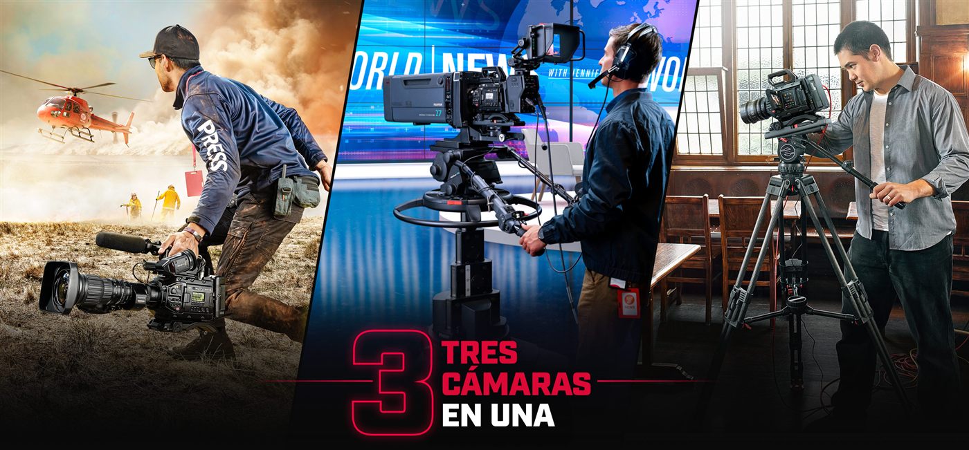 La URSA Broadcast G2 en tres usos: exteriores ENG, estudio de noticias y cine