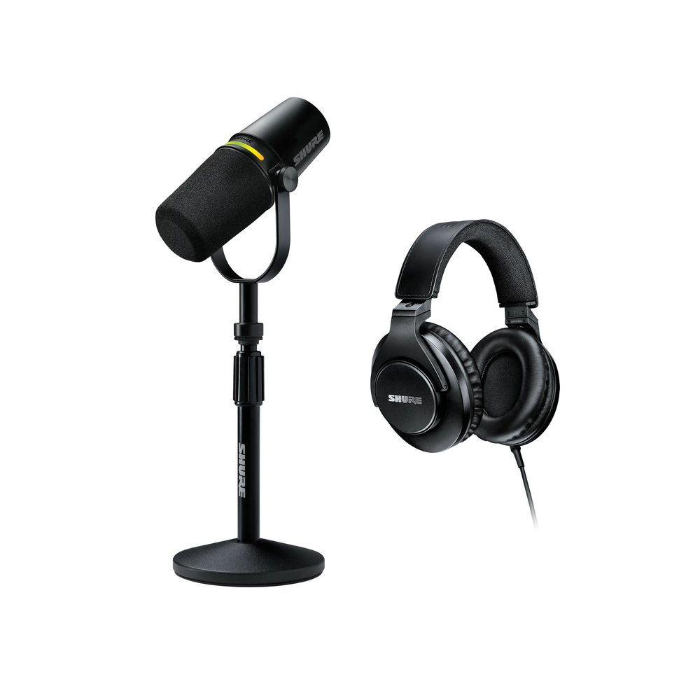 Micrófono híbrido USB y XLR Shure MV7+